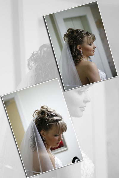 Wedding Hairstyle Y20 – Sophia Half Up, Vintage Romantic Look